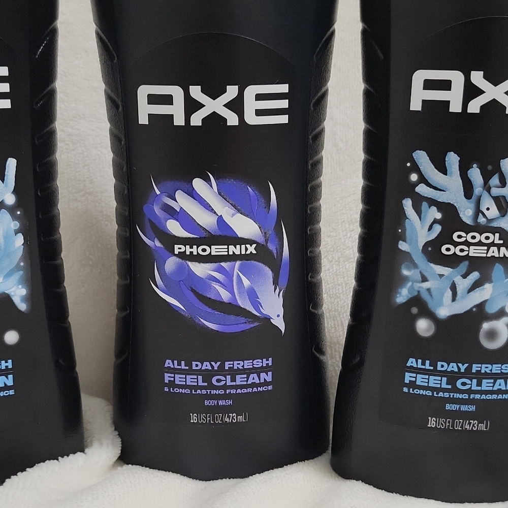 Axe Body Wash Set - Cool Ocean and Phoenix - Picture 10 of 13